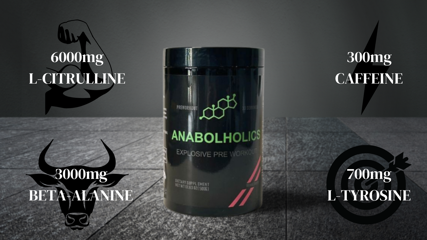 Anabolholics Explosive Pre-Workout